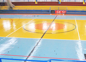 JM Pisos Industriais e Esportivos Serviço Pintura Epoxi e Poliuretano